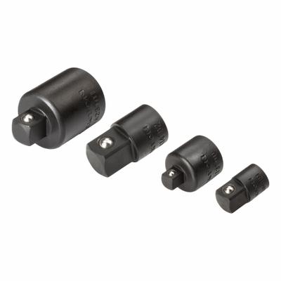TEKTON Socket Adapter Set: 1/2 in_1/4 in_3/8 in Input Drive Size, Manganese Phosphate - Multi-Size Impact Socket Adapter Sets