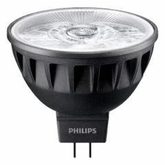 PHILIPS Compact LED Bulb: LED, MR16, 2-Pin (GU5.3), 6.3 W Watt, 50 W Incandescent Watt Equivalency (MPN 6.3MR16/LED/F35/930/D/EC/12V T20-10/1FB). Key specifications — Bulb Finish: Clear; Color Temperature: 3000K; Shatter-Resistant: Yes; Brand: PHILIPS; Voltage: 12V AC; Bulb Shape: MR16.