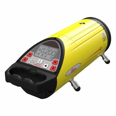 LEICA PIPER Pipe Laser Kit: Yellow, Pipe Laser, 16 1/2 in Overall Ht, 10 1/2 in Overall Wd - Laser Level Receivers