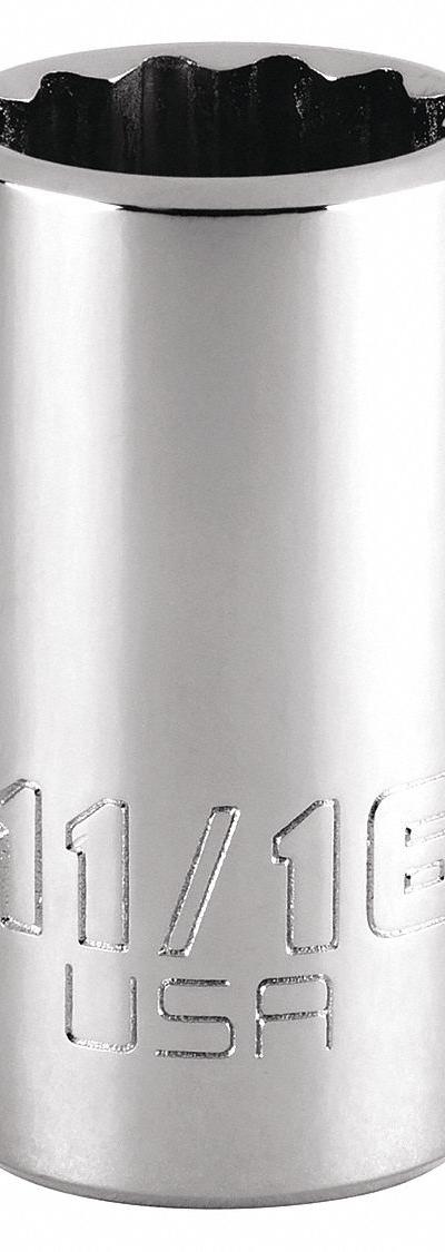 PROTO Socket: SAE - 1/2" Drive Hand Sockets