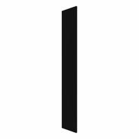 HADRIAN Pilaster: Solid Plastic HDPE, Plastic, Black, 80 1/2 in Ht, 20 in Wd, 1 in Thick (MPN X41020-211). Key specifications — Door Swing: Out Swing; Brand: HADRIAN; Color: Black; Finish/Texture: Plastic.