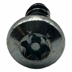 HADRIAN Screw: Chrome Zamac, Zinc, 5/8 in Overall Ht, 1/4 in Overall Wd (MPN 610071). Key specifications — Compatible Partition Material: Metal; Material: Chrome Zamac; Finish: Zinc; Component Type: Screw; Brand: HADRIAN.