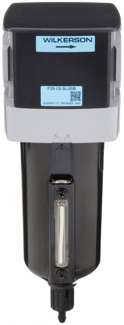 WILKERSON Compressed Air Filter: Particulate, 3/8 in NPT, 5 micron, 145 cfm - Wilkerson FRL Air Filters