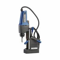 EVOLUTION Magnetic Drill with Carry Case: 450 RPM – 450 RPM, Electric Magnet, 6 1/2 in Drill Travel (MPN EVOMAG42). Key specifications — attr1253941: Weldon; attr1253957: Electric; attr1253912: EVOLUTION.