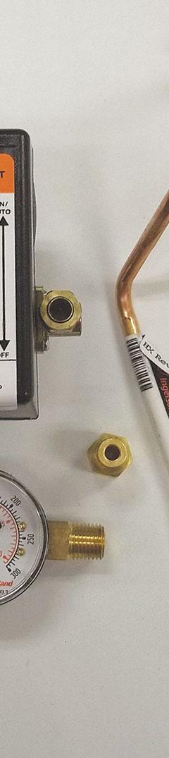 INGERSOLL RAND Pressure Switch: Mfr Part # 38473278. Key specifications — attr163835: 38473278; attr163842: Pressure Switch; attr163844: 2HUC1; attr163845: TS4; attr163847: (1) 23474653 Switch, Pressure 5 hp Sin, (1) 23474901 Gauge, Pressure 0-300 PS, (1) 46820304 Tube Assembly, Check Valve T, (1) 95082491 71A10B9 Connector, Male.