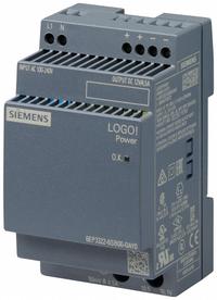 SIEMENS Stabilized Power Supply: DIN Rail, 54 W Output Power - Rated, 4.5 A Current - Output (MPN 6EP33226SB000AY0). Key specifications — attr1044898: Single; attr1044874: Plastic; attr1044879: 100 to 240V AC; attr211400: SIEMENS.