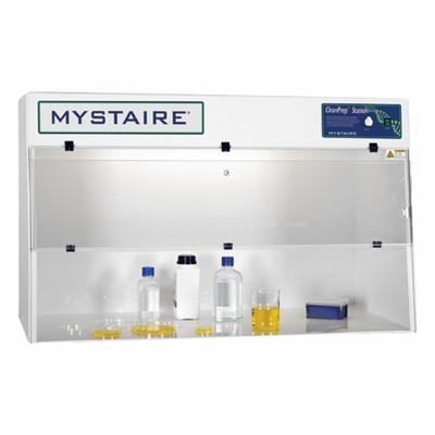 MYSTAIRE Workstation: CleanPrep, 48 in Overall Wd, 29 1/2 in Overall Ht, 24 in Overall Dp - PCR Enclosures