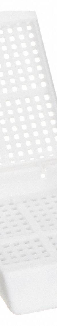 APPROVED VENDOR Embedding Cassette: White, Polyoxymethylene, 1.63 in Overall Lg, 1.11 in Overall Wd (MPN 21RK87). Key specifications — Color: White; Material: Polyoxymethylene; Brand: APPROVED VENDOR; Product Type: Embedding Cassette.