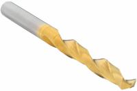 APPROVED VENDOR Jobber Length Drill Bit: 1/2", 118° 4-Facet Point, TiN-Coated Carbide (MPN 450-105000A). Key specifications — attr1229387: 0.5000.