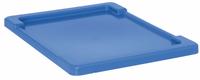 QUANTUM STORAGE SYSTEMS Lid: 23 3/4 in x 17 1/4 in, Blue, FDA Compliant, 11M642/11M645 (MPN LID2417BL). Key specifications — Compatible Tote - Grainger Part Number: 11M642; Compatible Tote - Manufacturer Model Number: TUB2417-12; Brand: QUANTUM STORAGE SYSTEMS; Material: Plastic.