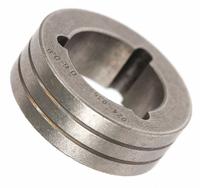 TWECO Bottom Feed Drive Roll: 0.035 in, V-Groove, For ESAB Fabricator 252i Series (MPN 407002-002). Key specifications — For Wire Type: Solid; Brand: TWECO; Manufacturer Part Number: 407002-002; For Welder Series: Fabricator 252i.