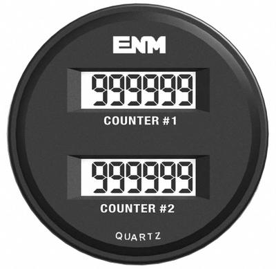 ENM Digital Counter/Timer: Hour Meters, Front Panel Mounting, 85 V AC – 265 V AC