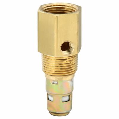 CONRADER Check Valve: In Tank, Brass, 3/4 in (F)NPT, 3/4 in (M)NPT - Pneumatics