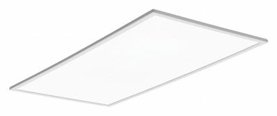 LITHONIA LIGHTING LED Flat Panel: 4 ft Lg, 2 ft Wd, 4,039 lm, 3500K, 39 W, 120/277V AC - 2 ft. x 4 ft. LED Flat Panels & Troffers