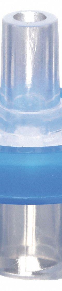LAB SAFETY SUPPLY Syringe Filter: Sterile, 0.45 um Pore Size, 10 mL Max Capacity - mL, Male, Female (MPN 11L850). Key specifications — Housing Material: Polypropylene; Inlet Connection Gender: Female; Inlet Connection Type: Female Luer Lock; Outlet Connection Gender: Male; Brand: LAB SAFETY SUPPLY; Compatible Product Type: Male Luer Slip Outlet; Filter Material: PVDF; Outlet Connection Type: Male Luer Slip.