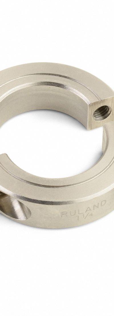 RULAND MANUFACTURING Shaft Collar: 2-Piece - Stainless Steel Shaft Collars