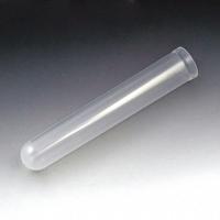 GLOBE SCIENTIFIC Test Tube: Test Tube, Polypropylene, 15 mL Capacity - mL, 0.47 oz Capacity - oz (MPN 110186). Key specifications — Brand: GLOBE SCIENTIFIC; Graduated: No; Includes Closure: Yes; Body Color: White; Bottom Shape: Round; Body Material: Polypropylene.