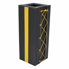 APPROVED VENDOR Column Protector: 11 in, 11 in, 11 in, 11 in, Square, 11 in Compatible Column Dia (MPN V-PAD-S-311). Key specifications — Color: Black; Maximum Compatible Column Length: 11 in; Minimum Compatible Column Length: 11 in; Brand: APPROVED VENDOR; Material: Vinyl.