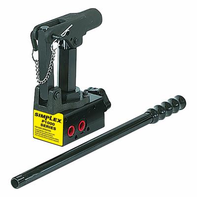 SIMPLEX Hand Pump: 1 Stages, Single Acting - Hand Pumps for Hydraulic Fluids