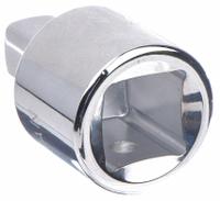 WESTWARD Socket Adapter: 1/2 in Output Drive Size, Square, 2 1/8 in Overall Lg, Chrome (MPN 45J217). Key specifications — attr1204997: Square; attr1205006: WESTWARD; attr1204986: Chrome; attr1205002: Locking Not Included.