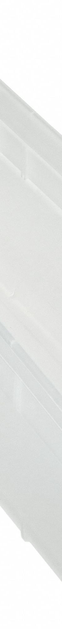 AKRO-MILS Shelf Bin: 23 5/8 in Overall Lg, 6 5/8 in x 6 in, Clear, Nesting Capable, Not Hangable (MPN 30094SCLAR). Key specifications — attr1179622: AKRO-MILS; attr1179611: 0%; attr1179616: 30094SCLAR; attr1179624: Dividers Not Included; attr1249172: Not Electrostatic Discharge Conductive.