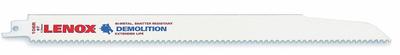 LENOX Reciprocating Saw Blade: 6 Teeth per Inch, 12 in Blade Lg, 0.06 in Blade Thick - Demolition Blades