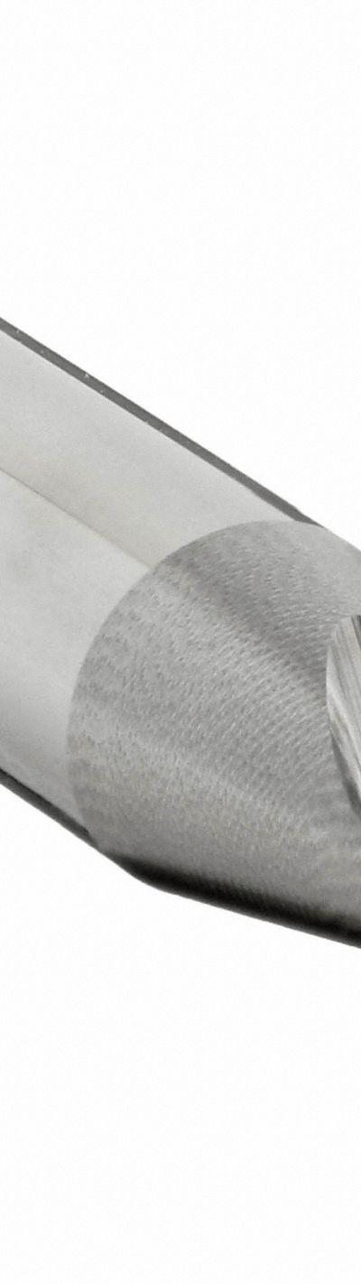 MICRO 100 Solid Router Bit: Spiral Upcut, 7/32" Cut Dia - Spiral-Flute Router Bits for Aluminum