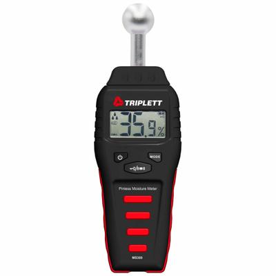 TRIPLETT Moisture Meter: Digital, LCD, Pinless, Wood, Ball Pinless, Ball-Type Probe - Pinless Moisture Meters