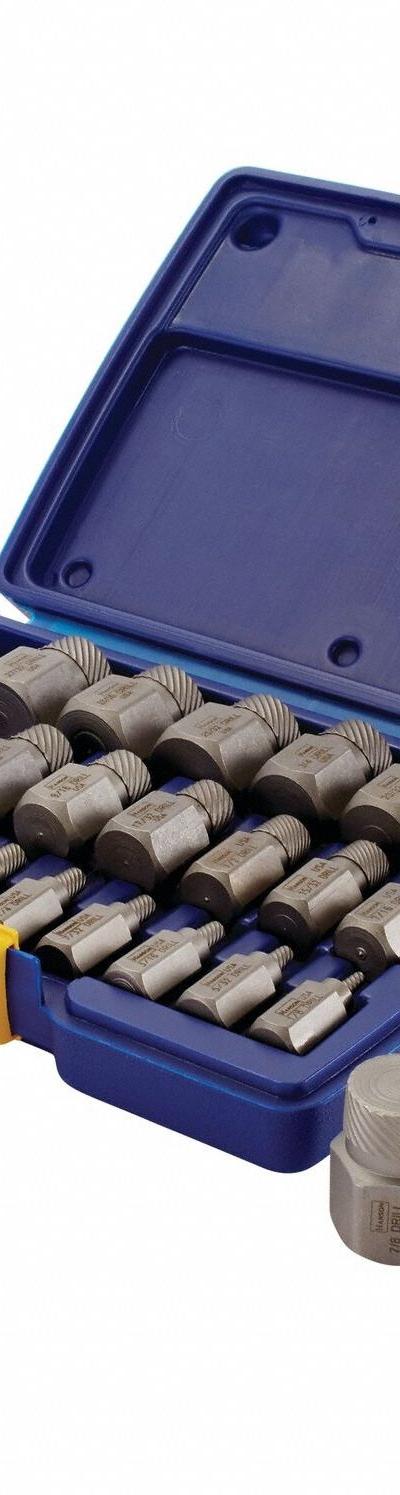 IRWIN Screw Extractor Set: 25 Pc, Multispline - Multispline Extractor Sets