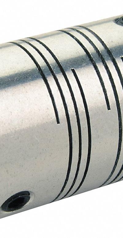 RULAND MANUFACTURING Motion Control Coupling: 3° Angular Misalignment - General Purpose Set Screw Beam Shaft Couplings