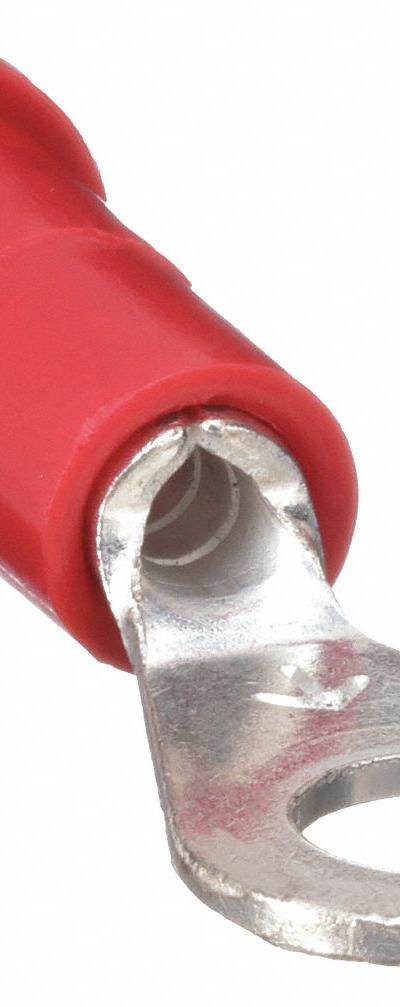 3M Ring Terminal: Red - Insulated Ring Terminals