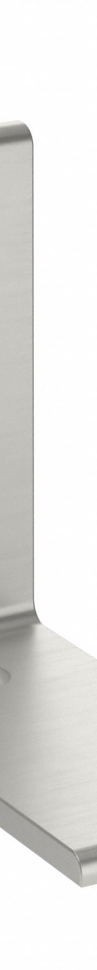 Inside Corner Bracket: Tall Inside-Corner Bracket, 45 Series, 90 mm x 41 mm x 90 mm, 4 Holes, Gray (MPN 093WD4590). Key specifications — Material: Aluminum; Brand: FATH INC.; Finish: Anodized.