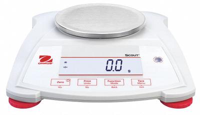 OHAUS Compact Bench Scale: 420 g Capacity, 0.1 g Readability, Carat/Custom/g/oz/pwt - Precision Lab Balances