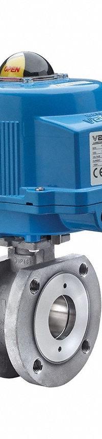 BONOMI Electrically Actuated Two-Way Ball Valve: 1 1/4 in, Stainless Steel, 12V AC/DC, One-Piece (MPN M8E723101-001-1-1/4). Key specifications — Included Mounting: ISO 5211 Actuator Mounting Pad; Brand: BONOMI; Actuator Features: Manual Override.