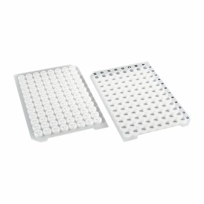 MTC BIO Sealing Mat: Round, 96 Wells, White, + Opening, Silicone - Sealing Mats
