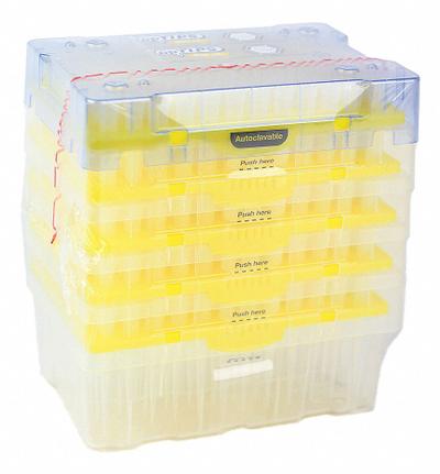 EPPENDORF Pipettor Tip: Non-Sterile, 200 ul Capacity, Preconfigured Rack, No Filter - Non-Strerile Pipette Tips