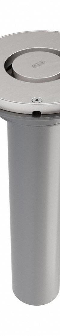 ZURN Floor Drain: Round, Stainless Steel, 12 1/2 in Overall Ht, 3 in Nominal Pipe Size, Radial, LD (MPN ZPD1-3NH-5LR-SS). Key specifications — Brand: ZURN; Connection Type: No Hub.