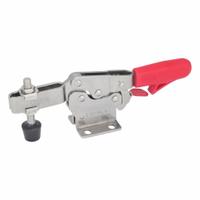 JW WINCO Horizontal Acting Toggle Clamp: Locking Horizontal Handle, Flange Base Mounting, Locking (MPN 820.3-130-MLC-NI). Key specifications — Brand: JW WINCO.