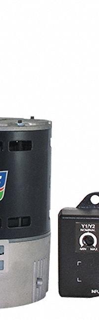 U.S. MOTORS Direct Drive Blower Motor: RESCUE® EZ16™, 48Y Frame Size, Belly Band, ECM, Open Air Over (MPN 5860). Key specifications — Brand: U.S. MOTORS; Manufacturer Part Number: 5860; ECM Motor Type: Constant CFM; Features: EON; Frame Size: 48Y; Full Load Amps @ 60 Hz: 12.1/7.6-7.1 A; Includes User Interface: Yes; Nameplate RPM @ 60 Hz: 1,075 RPM.