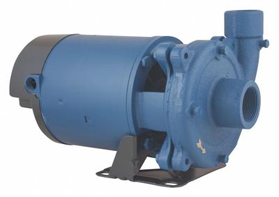FLINT & WALLING Centrifugal Pump: 1 1/2 hp, 208-230/460V AC, 100 ft Max Head, 1 1/2 in - 1 to 1-1/2 HP Straight Centrifugal Pumps