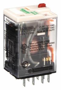 SCHNEIDER General Purpose Relay: Socket Mounted, 10 A Current Rating, 24V AC, 3PDT, R Socket (MPN RXM3AB2B7). Key specifications — Brand: SCHNEIDER; Base Type: Square; Mounting Style: Plug-In; Pin Shape: Flat; Electrical Connection: Quick-Connect; Manufacturer Part Number: RXM3AB2B7; Series: Harmony™ RXM Series.