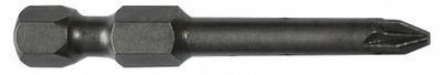 APEX Power Bit: Power Bit, Imperial, Pozidriv Head, PZ2 Bit Industry Size, Std - Pozidriv Bits