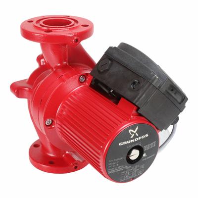 Grundfos Circulating Pump: 7/8 hp HP, 115V AC, Cast Iron, 3, 26 ft Max. Head - General-Purpose Inline Circulator Pumps