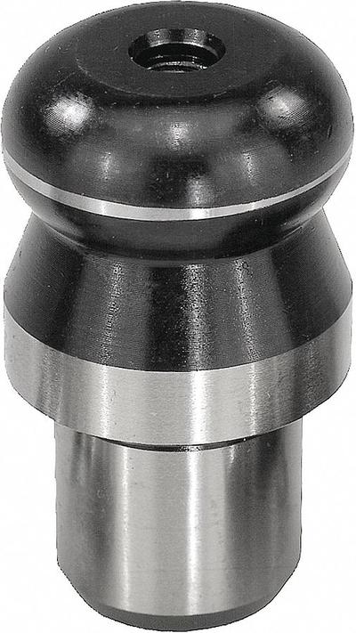KIPP Locating Pin w/Ball End: Ball End, Tool Steel, 12 mm Shank Outside Dia - Ball-End Locating Pins