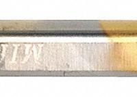 CARMEX Threading Tool: 4.00mm Shank Dia., TiN, 1.80mm Center to Cutting Tip, Carbide (MPN MIR 4 L15 A55 BXC)
