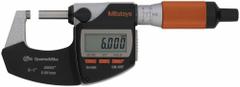 MITUTOYO Digital Outside Micrometer: 0 in to 1 in /0 mm to 25 mm, Inch/Metric, IP65 (MPN 293-180-40). Key specifications — attr1182744: 0.00005 in/0.001 mm; attr1182751: Certificate of Inspection; attr1182776: IP65; attr1182741: MITUTOYO; attr1182743: +/- 0.00005 in; attr1182759: Yes.