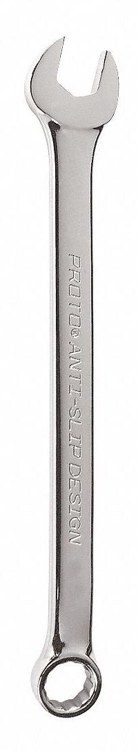 PROTO Combination Wrench: Alloy Steel, Satin, 3/4 in Head Size, 11 in Overall Lg, Offset, Hex (MPN J1224ASD). Key specifications — attr309539: 3/4 in; attr309567: Yes; attr324930: PROTO.