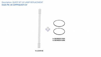 ELGA Replacement Parts: SK-CSPPFQUEST-UV - Water Purification System UV Lamps