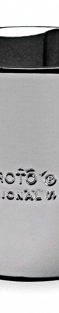 PROTO Socket: SAE, 1/2 in Drive Size, 5/8 in Socket Size, 6-Point, Std, Chrome, Not Tether Capable (MPN J5420H). Key specifications — attr1204417: PROTO; attr1204392: Chrome.