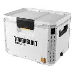 TOUGHBUILT Chest Cooler: 16 in W x 15 5/8 in H x 21 in L, White, Polymer, 5 day Cold Retention - Max (MPN TB-B1-C-70). Key specifications — attr1149696: White; attr1149697: TOUGHBUILT; attr1149711: Polymer.